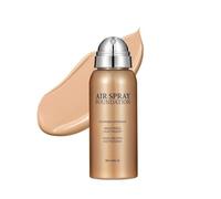 Foundation for Mature Skin, Silky Mist Spray Full Coverage Foundation, Lightweight Breathable Makeup, Korean Makeup Long-Lasting (B)