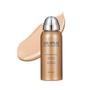 Foundation for Mature Skin, Silky Mist Spray Full Coverage Foundation, Lightweight Breathable Makeup, Korean Makeup Long-Lasting (C)