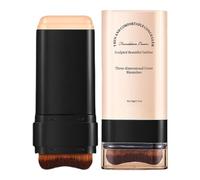 Foundation, Hydrating Face, Natural, Buildable Coverage, Moist Formula for Glowing Skin, Neutral Foundation Stick,this Stick Is to Provide Women an Easy Use,pink