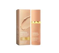 Foundation Makeup, 4 In 1 Foundation Makeup Discoloration Light Spectrum Sunscreen Serum, Hydrating Color Changing for All Skin Types