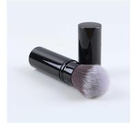 Foundation Makeup Brush Flat Top Kabuki Face Blush (Black)