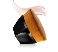 Foundation Makeup Brush Kabuki Face Blush Liquid Powder Flat Top Brush for Blending Liquid Cream Flawless Powder Cosmetics with Bonus Protective Case