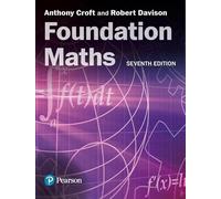 Foundation Maths + MyLab Math with Pearson eText (Package)