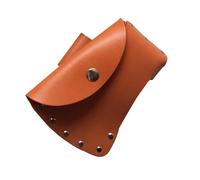 Foundation of leather for Axe - professional hammer door for, multi-purpose support in flexible leather for manual tools guided by the reinforced belt, open case in L