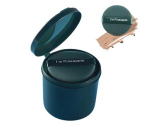 Foundation Pad, Reusable Cosmetic Sponge Set, Use with Elastic Band, Professional Grade Blending Application Tool, Beauty Accessory with Travel Case, Skincare for All Ages