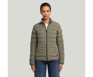 Foundation Padded Short Jacket - Brown - Women XXS