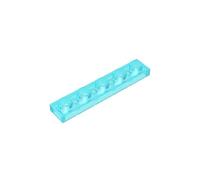 Foundation Plate 1X5 Base Plate 50PCS Compatible with Lego GDS-90026 78329 Classic Bulk Toy MOC Color:Trans Light Blue
