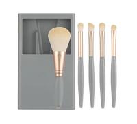 Foundation Powder Brush Set, Travel Size Makeup Brushes, Expert Makeup Brushes, Compact, Portable Design, 11x7.5cm for Allowing You to Carry Your Makeup Things Wherever You Go