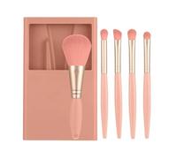 Foundation Powder Brush Set, Travel Size Makeup Brushes, Expert Makeup Brushes, Compact, Portable Design, 11x7.5cm for Allowing You to Carry Your Makeup Things Wherever You Go