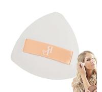 Foundation Puff - Wet and Dry Make-Up Cushion, Precision Beauty Tool | Comfortable Efficient Foundation Cushion Puff, Triangle Powder Puff for Liquid and Powder Foundation 2.68 x 2.68
