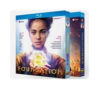 Foundation Season 1-2： 4-Disc TV Series 1080P BD All Region New Box Set Sealed