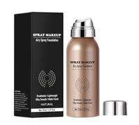 Foundation Spray - 70ml Full Coverage Face Mist Long Lasting Concealer Base Breathable Liquid with Natural Glow Effect | Ladies Women Party Events Wedding Travel Ex