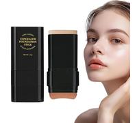Foundation Stick | 15g Skin Foundation Concealer | Double-Head Hydrating Facial Primer, Concealer Cream for Women