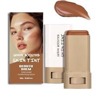Foundation Stick Beauty Balm Serum Boosted Skin Tint,Solid Tinted Moisturizing Contour Stick,Concealer & Smooths Full Coverage Concealer for Women,Natural Finish Makeup Even Skin Tone (#03)