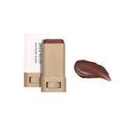 Foundation Stick Beauty Balm Serum Boosted Skin Tint, Solid Tinted Moisturizing Serum Contour Stick Foundation Face Stick for Women, Natural Finish Makeup (Brown #01, One Size)