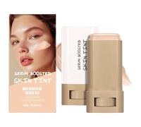 Foundation Stick Beauty Balm Serum Boosted Skin Tint, Solid Tinted Moisturizing Serum Contour Stick Foundation Face Stick for Women, Brightens, Hydrates, Natural Finish Makeup (#04, 18g)