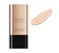 Foundation Stick Cosmetic, Hydrating Lightweight Makeup, 20g Double Head Tool with Premium Build, Concealer Care System with Smart Design, Smooth Brighten Tone Aid, Companion for Women Girls