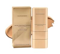 Foundation Stick, Double-Ended Design, 15g, Cream Concealer, Face Makeup Stick, Creamy Texture, For Face Wedding Dating Party Photography Daily Wear