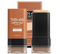 Foundation Stick Makeup, Brightening Concealer Aid, Natural Full Coverage Cosmetic Tool with Smooth Texture, Radiant Accessory with Modern Style, Beauty Solution Lightweight 20g