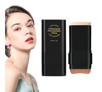Foundation Stick, Moisturizing Foundation, Double-Head Concealer Cream, Long-lasting Formula, Smooth Application, Lightweight Design, Perfect for Girls' Everyday Makeup