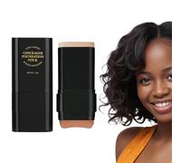 Foundation Stick - Moisturizing Foundation | Foundtion Stick Full Coverage | Double-Head Skin Foundation 15g | Double-Head Concealer Cream, Long-lasting Facial Primer for Girls