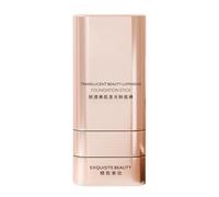 Foundation Stick - Waterproof, 10.5cm long-lasting makeup with concealer effect, double-sided with brush, light full coverage for all skin types, ideal for travel & weddings