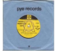 FOUNDATIONS - FOUNDATIONS - BORN TO LIVE BORN TO DIE 7in PROMO ISSUE [34188]