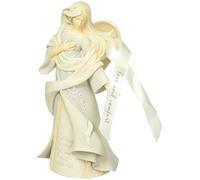 Foundations Loss & Comfort Angel Stone Resin Figurine, 9.25”