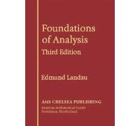 Foundations of Analysis (AMS Chelsea Publishing)
