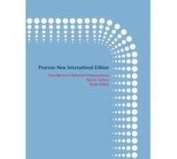 Foundations of Behavioral Neuroscience: Pearson New International Edition