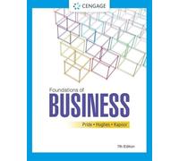 FOUNDATIONS OF BUSINESS by William Pride Texas AM University Paperback Self Help