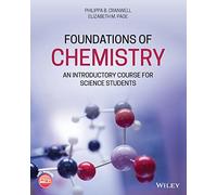 Foundations of Chemistry – An Introductory Course for Science Students – Wiley-VCH