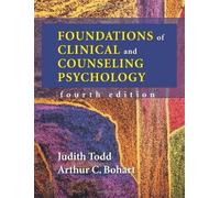 Foundations of Clinical And Counseling Psychology