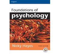 Foundations of Psychology: An Introductory Text by Hayes, Nicky (2000) Paperback