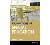 Foundations of Special Education – An Introduction – Wiley-VCH