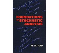Foundations of Stochastic Analysis (Dover Books on Mathematics)