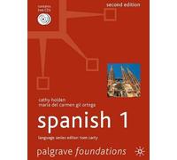 Foundations Spanish: Level 1 (Palgrave Foundation Series Languages)