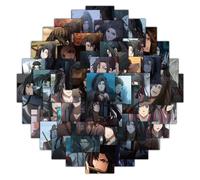 Founder Diabolism Stickers, 100 Pcs LAN Wangji Wei Wuxian Figure Vinyl Waterproof Sticker Decals for Party, Water Bottle Scrapbook Laptop Skateboard Computer for Teens Students