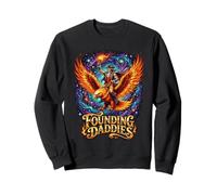 Founding Daddies Eagle Cosmic 4th of July American Sweatshirt