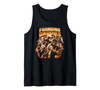 Founding Daddies Founding Fathers 4th of July Tank Top