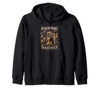 Founding Daddies Founding Fathers 4th Of July Zip Hoodie