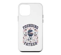 Founding Father BBQ Grill 4th Of July Funny Founding Father Case for iPhone 12 mini