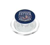 Founding Father Coming Soon Funny Pregnancy Announcement PopSockets PopGrip for MagSafe