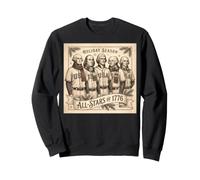 Founding Fathers Baseball Holiday All-Stars 1776 American Sweatshirt