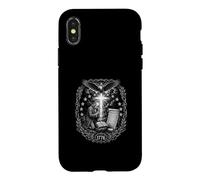 Founding Fathers Prayer Eagle Cross 1776 Faith Case for iPhone X/XS