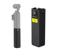 Founist Osmo Pocket 4 Battery Handle for DJI Osmo Pocket 4 Accessories | Pocket 4 Battery Grips Compatible with DJI Pocket 4P/4/3, 5000mAh 22.5W Fast Charging Power and Reserved 1/4”Thread