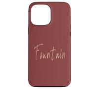 Fountain Colorado Vintage elegant design Case for iPhone 13 Pro Max