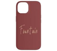 Fountain Colorado Vintage elegant design Case for iPhone 14
