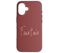 Fountain Colorado Vintage elegant design Case for iPhone 16