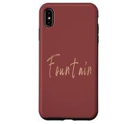 Fountain Colorado Vintage elegant design Case for iPhone XS Max